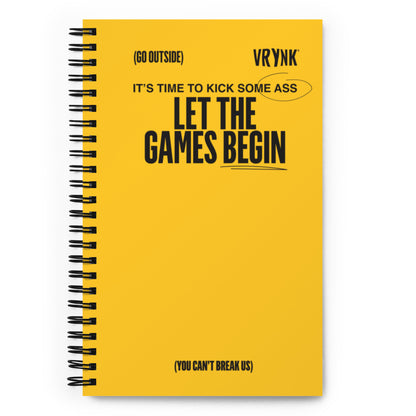 LET THE (GAMES) BEGIN NOTEBOOK