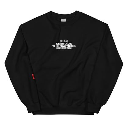 GET (REAL) CREW NECK